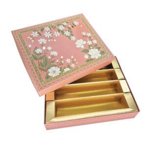 Jasmine Mithai Box - 500 gms - 4 Line Box