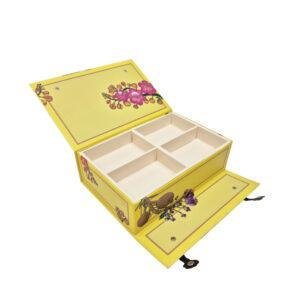 Kailashpati Dry Fruit Box - 1000 gms - 4 Part Box